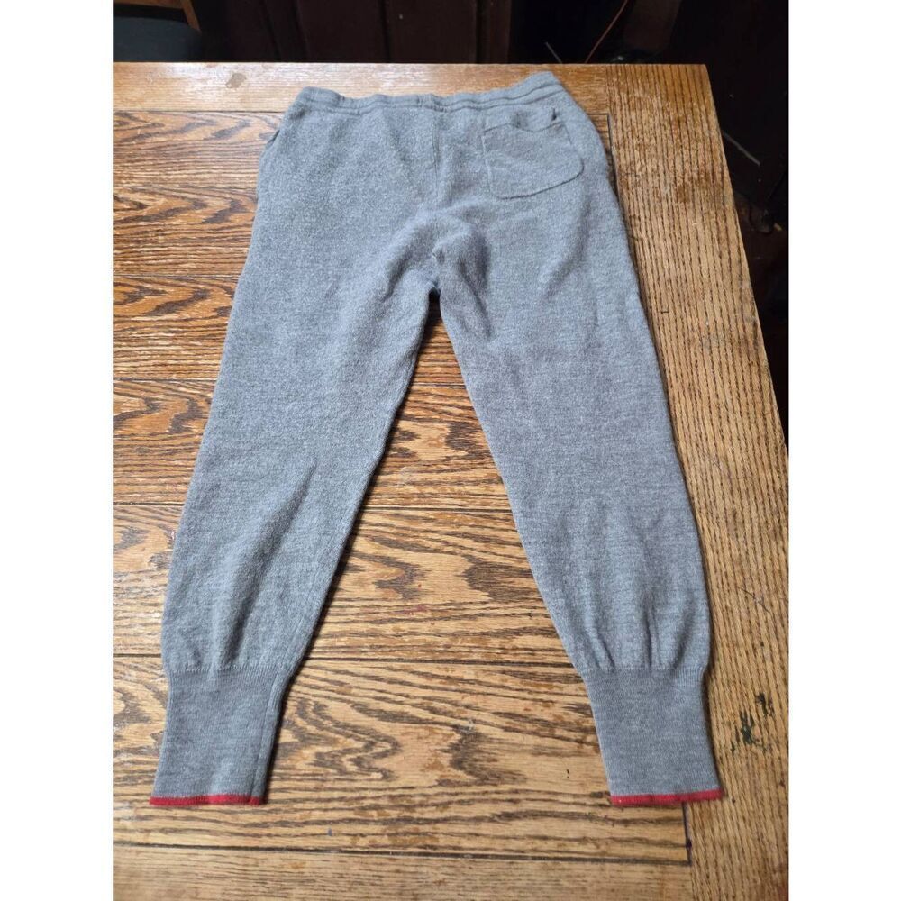 Markus Lupfer heart 100% wool grey pants sz Small - Picture 4 of 4